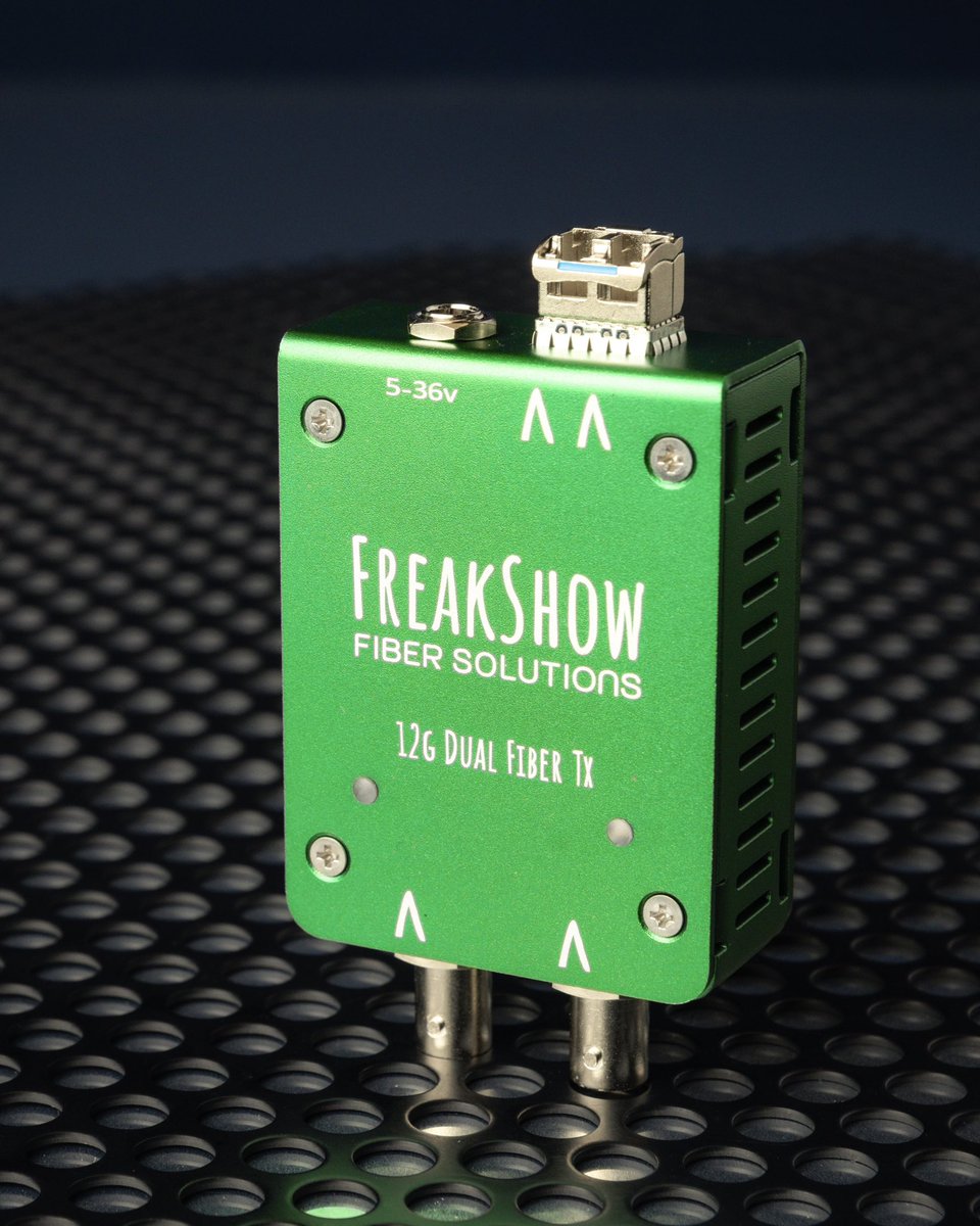 Freakshow_HD's tweet photo. New year new products. Get your hands on our fiber lineup today! #fiber #broadcast #broadcastsolutions #freakshowhd #freakshow #vtr #videovillage #vtrassist https://t.co/MfGDayXBah