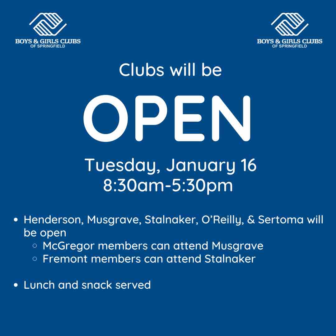 Boys & Girls Clubs (@bgcspringfield) on Twitter photo 