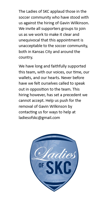 LadiesofSKC's tweet photo. A Call to Action From the Ladies of SKC. #GWOUT #YOUKNEW #TAKETHETRASHOUT https://t.co/zzGR1gaC8K