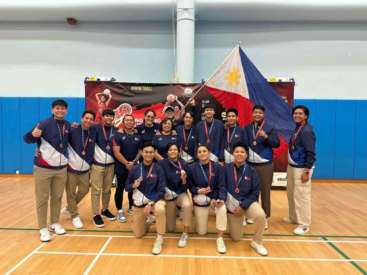 Kicking off the week with some fantastic news! Our Philippine National Netball team just bagged the bronze at the Hong Kong Four Nations Netball Tournament. Way to go!