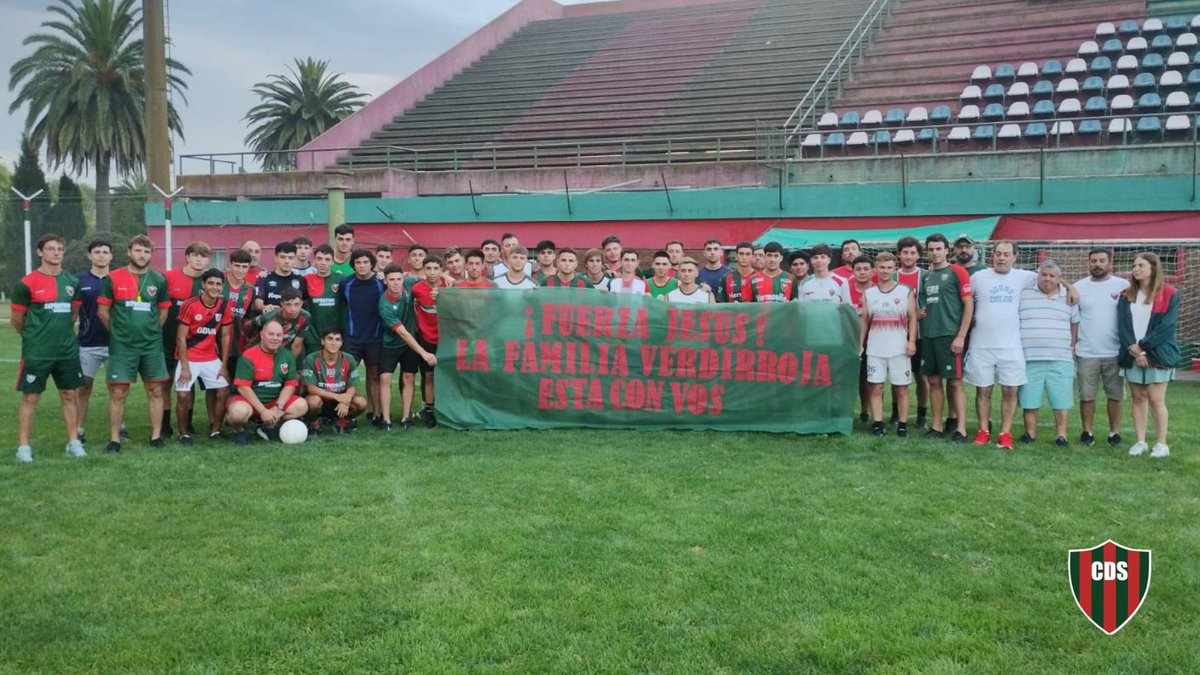 💚❤️Fuerza Jesús, la familia verdirroja está con vos💚❤️