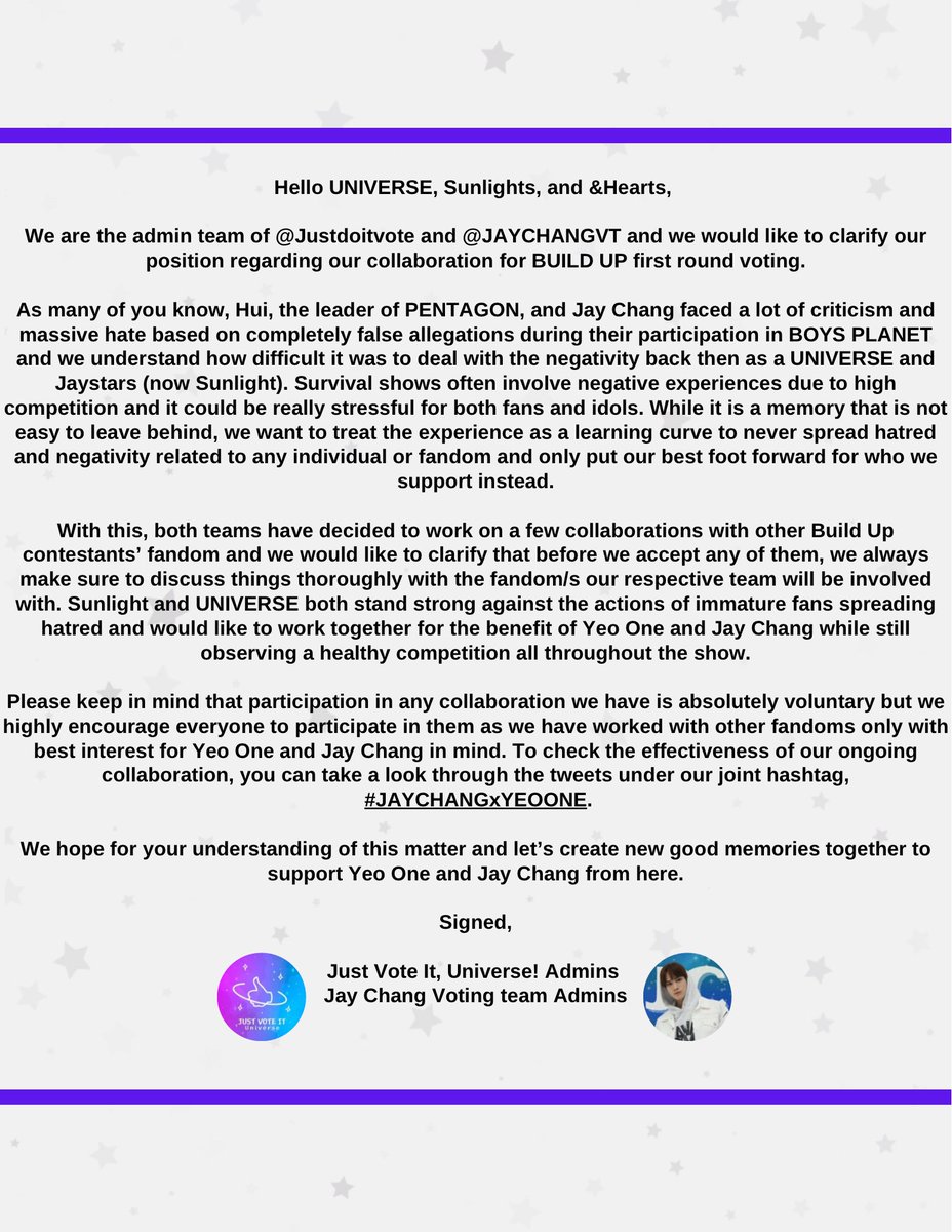 JUST VOTE IT, UNIVERSE! ⬠ ~ on hiatus tweet media