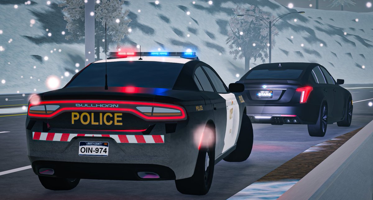 GTRP_ERLC's tweet photo. Due to the recent amount of snow within the Greater Toronto Area, Ontario Provincial Police constables are cracking down on unsafe drivers during these hazardous conditions. Remember the roads are wet, icy, cold and snowy therefore, drive with caution out there! ❄ @PRC_Roblox https://t.co/MxoB0MAobL
