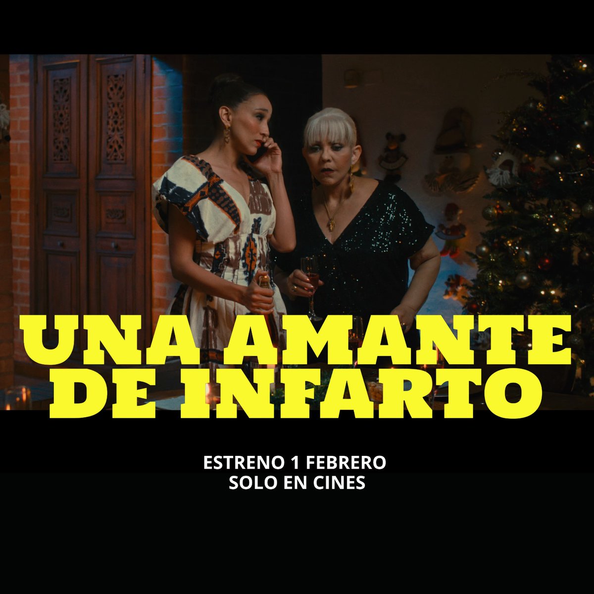 A veces quisiera ir a visitar a mi suegra, pero me acuerdo que escucha mis conversaciones y se me pasa.

"UN AMANTE DE INFARTO" 

Estreno 1 de febrero. 

Solo en cines.

#cinecolombiano #película