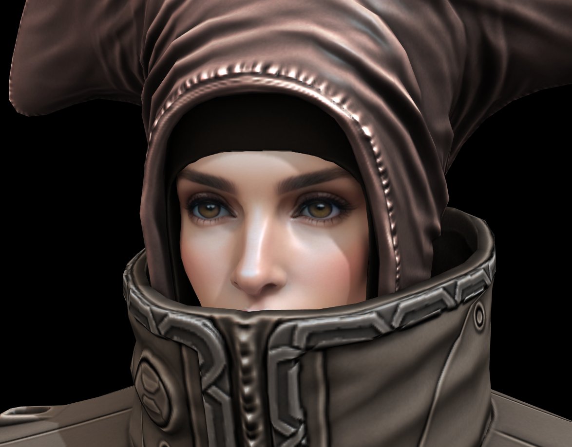 Sister Sheena (NPC) -  a powerful mutant who is the Vice Commander of our Hyperion clan's Deep II base in <a href="/AlphaTerminus/">Alpha Terminus PC Game - WISHLIST on Steam</a> 
As difficult as the clan finds itself, it will also need her intuition, skills and connections...

#pcgames #scifi #sisters #3dmodeling