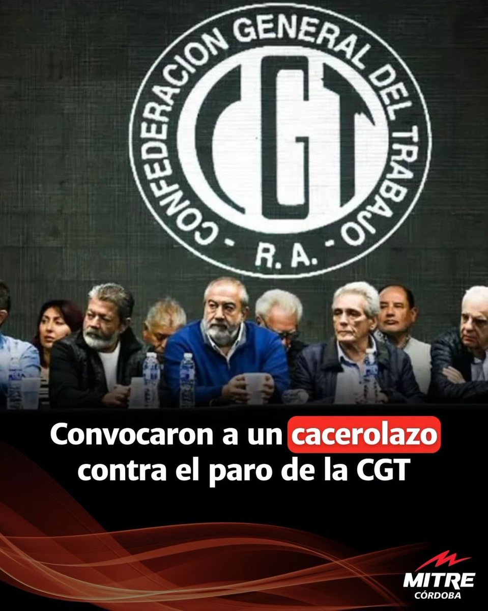 Cacerolazo contra la MAFIA SINDICAL PERONISTA.