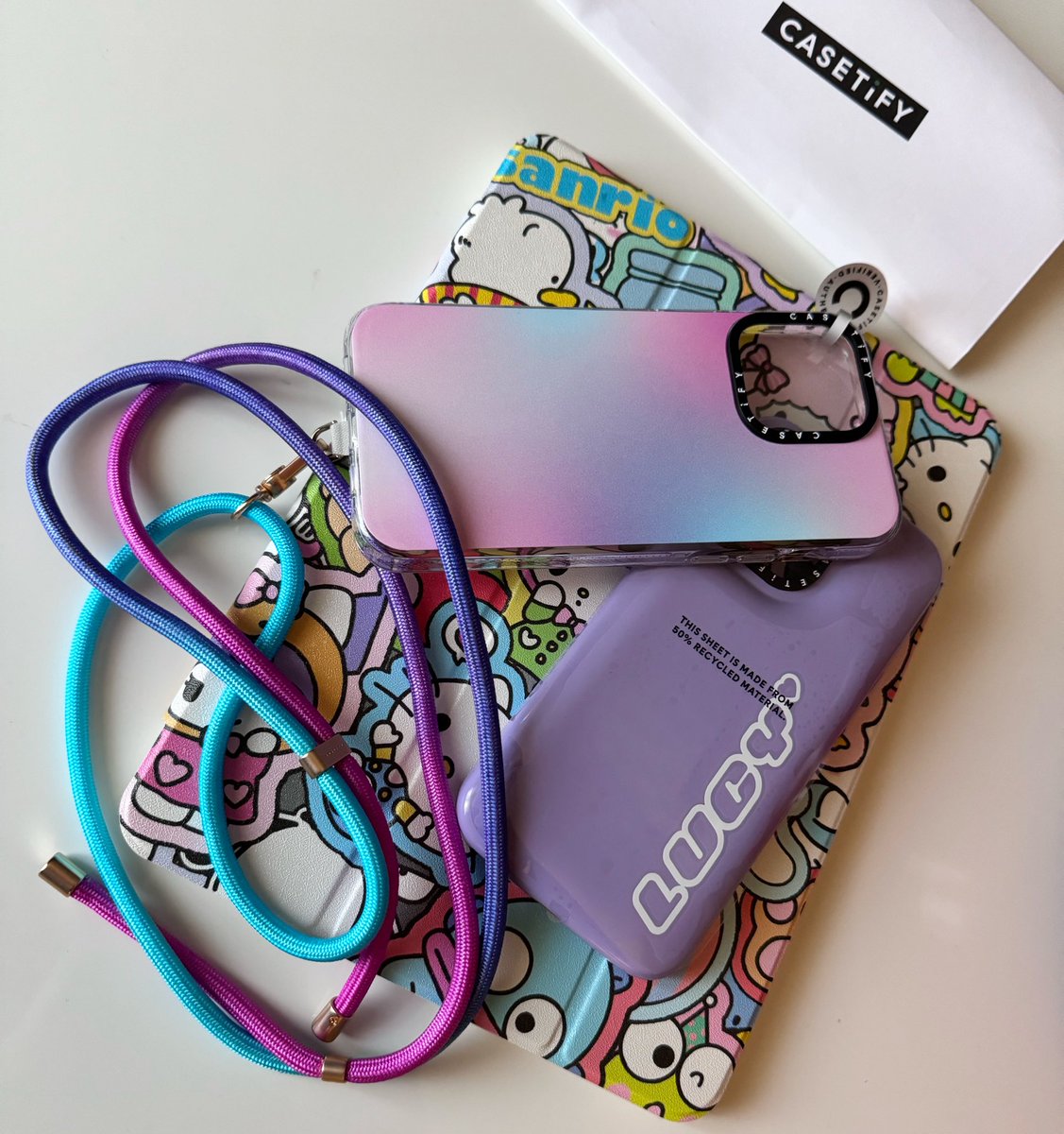 Lucys_ma_name's tweet photo. Got my little @Casetify haul from the NewYear sale. 🩷💜🩵 https://t.co/C6RM6J5zc3