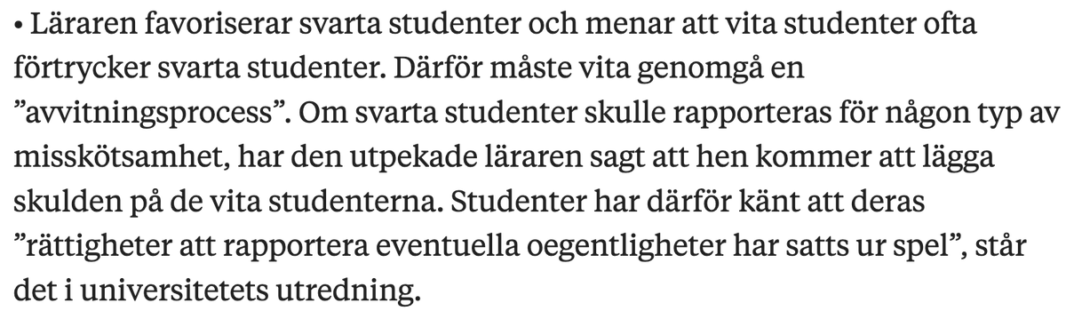 limachi_oliver's tweet photo. "Omvänd rasism inte finns" mvh vänstern. Här har ni omvänd rasism i praktiken av en forskare och lärare på Malmö universitet😁👍🏾
https://t.co/QJ8tikf5ne https://t.co/IICib4Pp0g