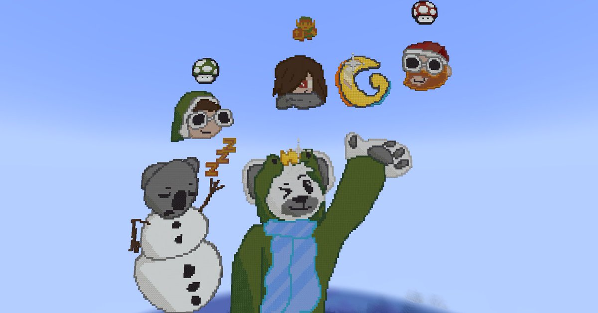 Genuine_MC's tweet photo. The final results of our very first Pixel Art Contest are live! Come check out these amazing creations! We have some very creative minds in our community.
https://t.co/zfnCKCSaIB

#genuinemc #genmc #Minecraftbuilds #Minecraft #pixelart #community #Creative #artwork https://t.co/5X6vZOntb7