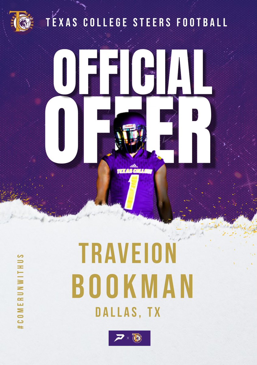 Blessed to receive my first official offer🙏🏾<a href="/CoachCollins4/">Coach_Collins</a> <a href="/CarterFbRecruit/">Carter Cowboy Recruiting</a> <a href="/DALLASCARTERFB/">DALLAS CARTER FOOTBALL</a> <a href="/TexasCollege23/">Texas College Football</a>