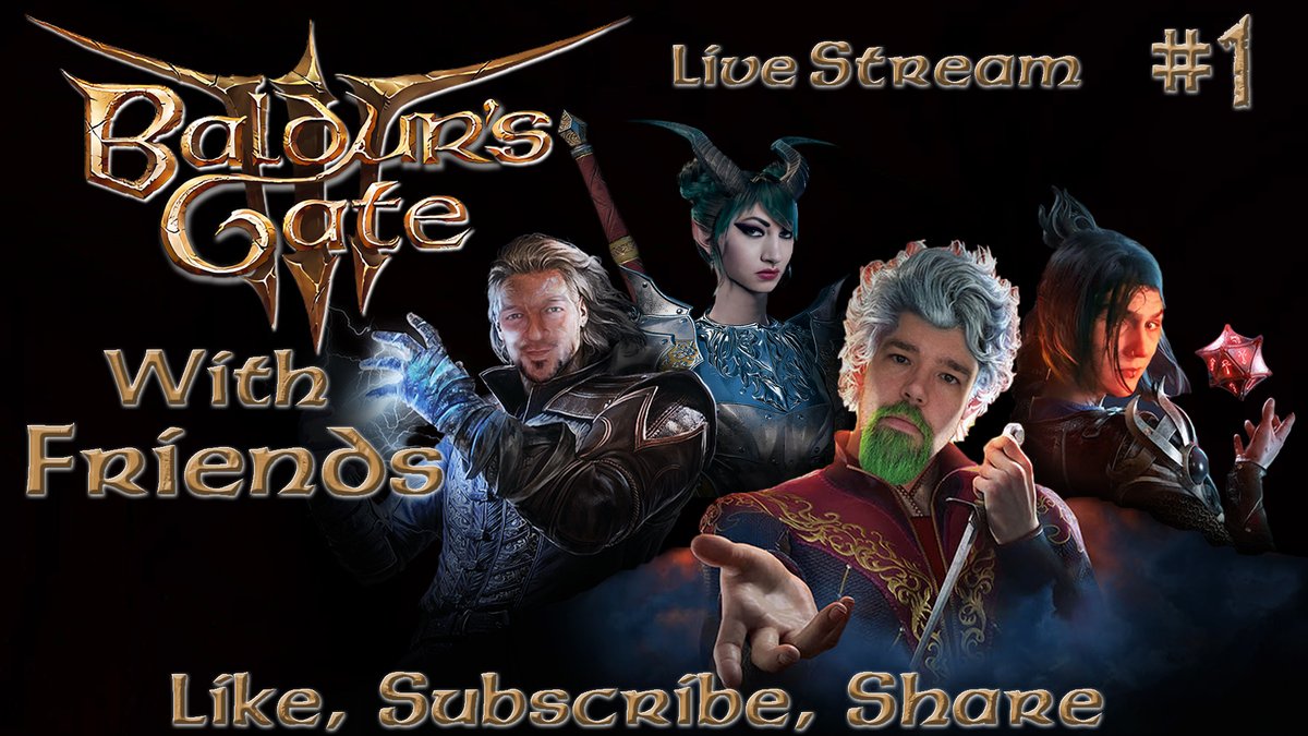 PhillyTwoHats's tweet photo. https://t.co/fSDAdr5fZA Hello lovely peeps &amp; @larianstudios Today we have a DnD guide who will be helping us through the awesome game @baldursgate3 #BaldursGate3 Check out the #livestreaming #Livestream on my @YouTubeGaming @YouTubeCreators @YouTube channel #PhillyTwoHatsGaming https://t.co/bJmozWkWeB