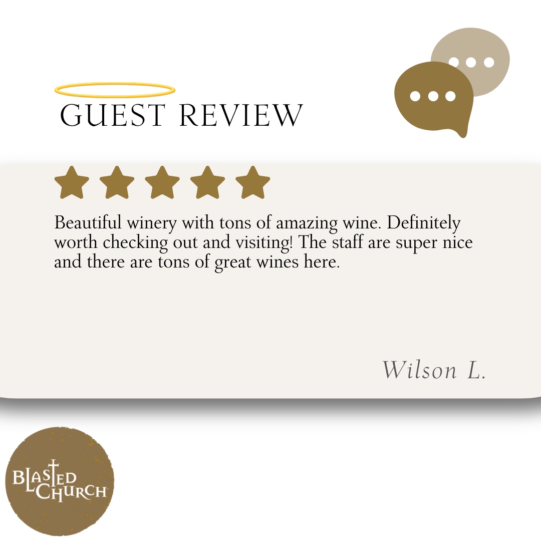 BlastedChurch's tweet photo. We are always happy to hear we've made a positive impression on someone's wine tour! Thanks for sharing the love Wilson!โ
#BCWine #okanagan #okfalls #blastedchurch #est2002 #ExploreBCWine #explorebc #Blessed #okanaganlifestyle #penticton #oliver #winecountry #fallforbcwine https://t.co/0e3foqtSl1