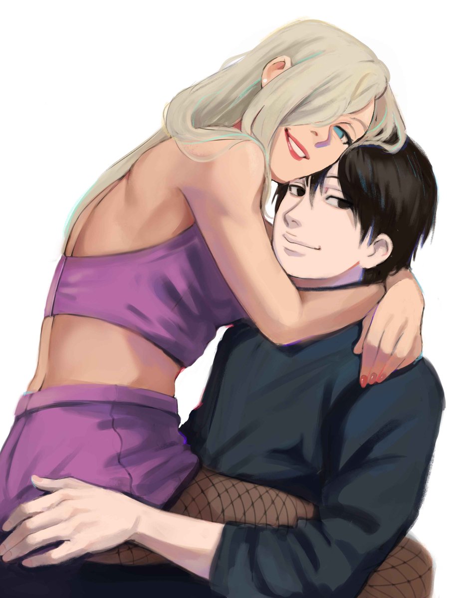 me and the bad bitch i pulled by being autistic