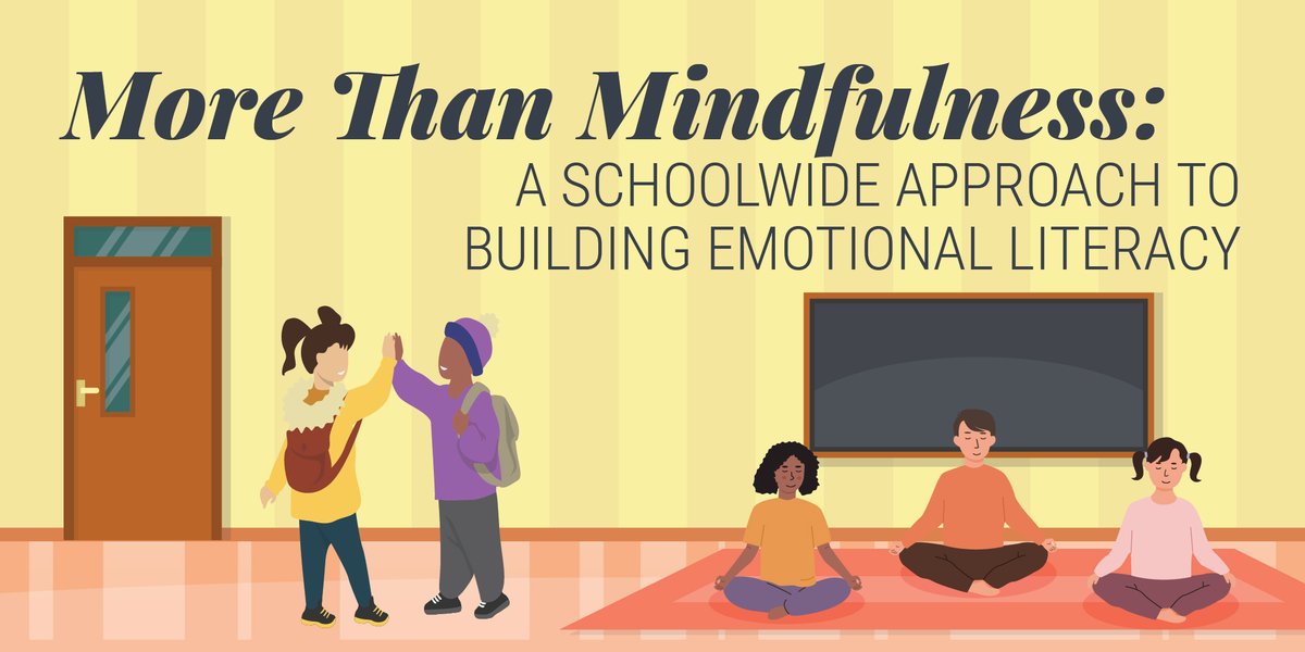 More Than Mindfulness: A Schoolwide Approach to Building Emotional Literacy — Dr. Michael Allen will help you lead mindfulness practices to develop positive relationships with staff members and students. January 30, 9 a.m.-Noon. Register today!ow.ly/YZoo50QbEa6