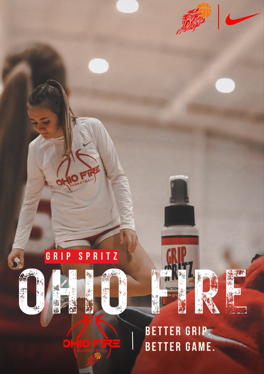 OhioFireBball's tweet photo. Are you looking for an advantage this basketball season?

𝐎𝐡𝐢𝐨 𝐅𝐢𝐫𝐞 🔥𝐢𝐬 𝐞𝐱𝐜𝐢𝐭𝐞𝐝 𝐚𝐛𝐨𝐮𝐭 𝐨𝐮𝐫 𝐧𝐞𝐰𝐞𝐬𝐭 𝐩𝐚𝐫𝐭𝐧𝐞𝐫𝐬𝐡𝐢𝐩! 🤝@grip_spritz

Grip Spritz is much different than other products out there, working much longer!

#BetterGripBetterGame👟 https://t.co/Q93cLWs7U1