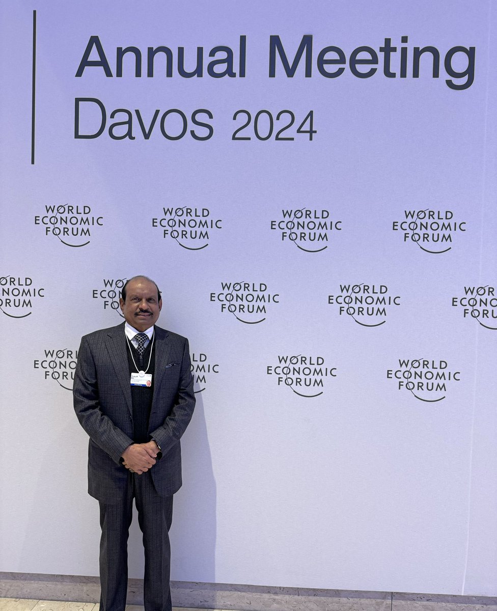 Excited to be yet again at the ultimate gathering of global leaders and policy makers @Davos. Looking forward to meeting various key stakeholders and attending engaging sessions to discuss, learn and share global trends in various sectors @wef #annualmeetingdavos