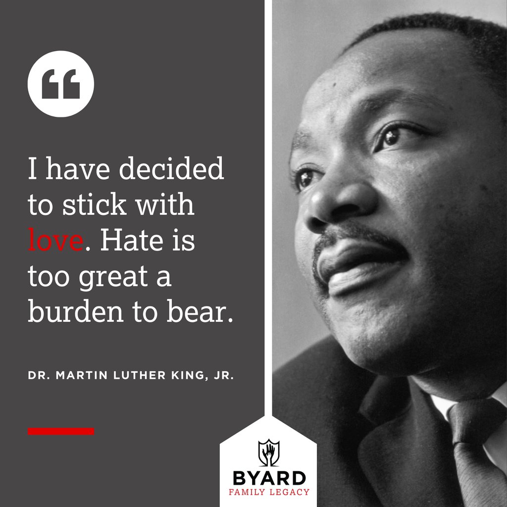 As we celebrate #MLKDay, a gentle reminder to live every day according to Dr. King's vision. 🖤