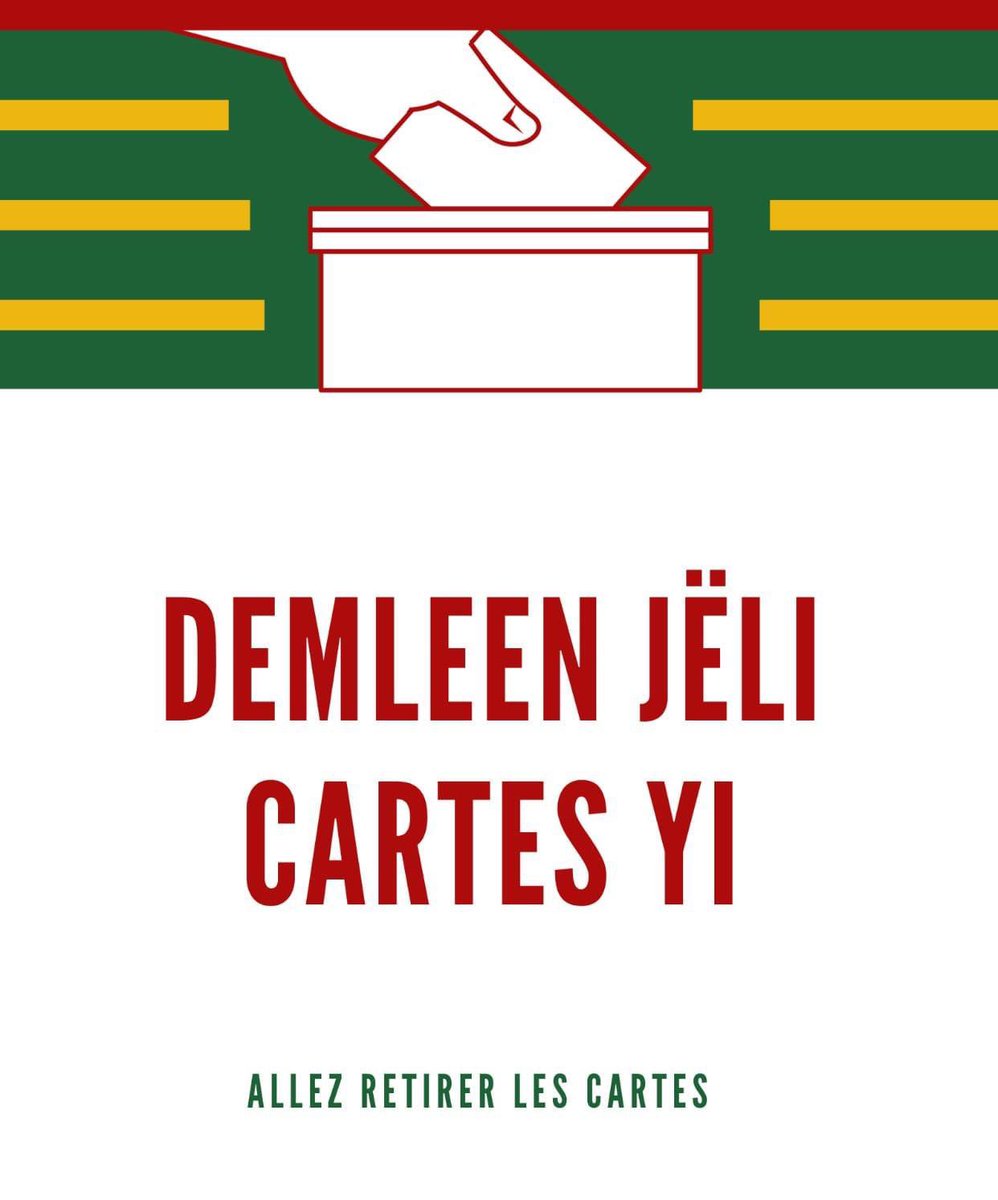 MakeedahBalqis's tweet photo. 1 journée pour changer de lieu de vote et me réinscrire.
1 jour de congés pour aller chercher le fameux sésame.
Loumou lene diarale, #Projetbi diarale naniou louko raaw 🇸🇳🇸🇳❤️
#Jëlinako https://t.co/ZEXCfwZt5a