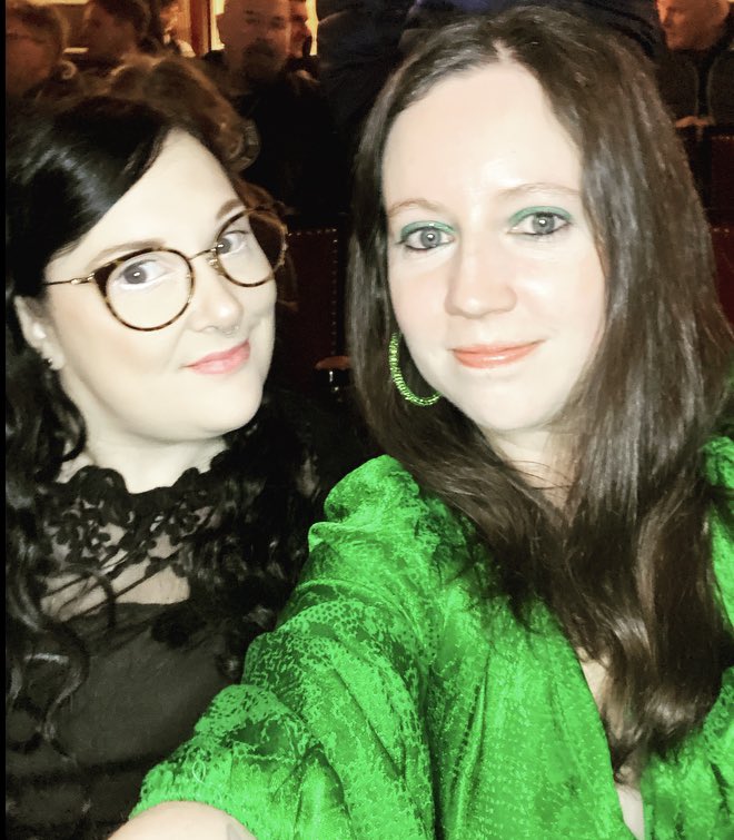 Nataliealana87's tweet photo. Ogre the moon (😉) to be kicking off my 2024 reviewing year with the press night of @ShrekUKTour @KingsandRoyal tonight! 💚 https://t.co/t497qzmHGH