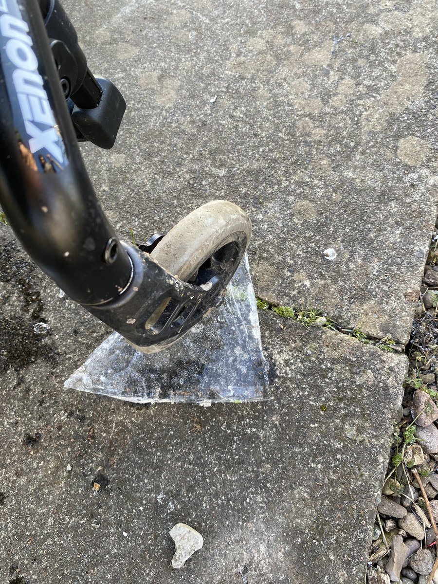 krissymoulder's tweet photo. Today’s fun…..smashing ice with my wheelchair wheels…..there’s always a way to join in ♿️🥶❄️ #ice #cold #wheretheresawilltheresaway #alwaysjoinin #believingisachieving https://t.co/i0qGCgFjtT