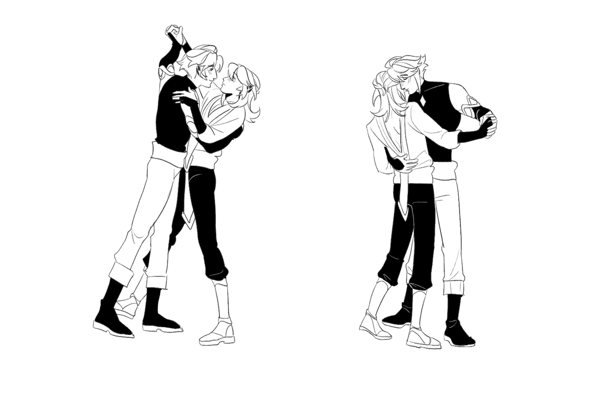 some screenshots from yesterday's animatic!! in case anyone wanted a quality version of it 