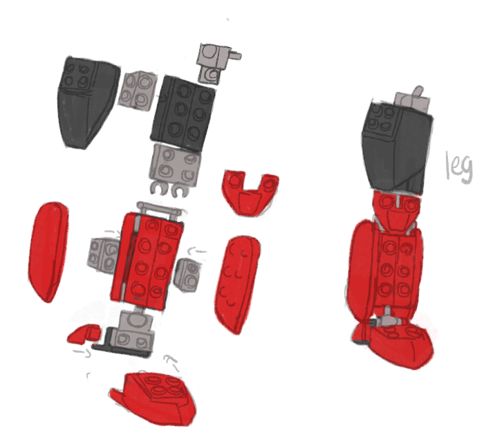 PenCa5e's tweet photo. Some more silly explorations into SCCBS Bionicle, downloaded Bricklink Studio to play around with the builds and did some paintovers.
trying to approach the look of the previous drawings but in set form. https://t.co/AExsHEUlcA
