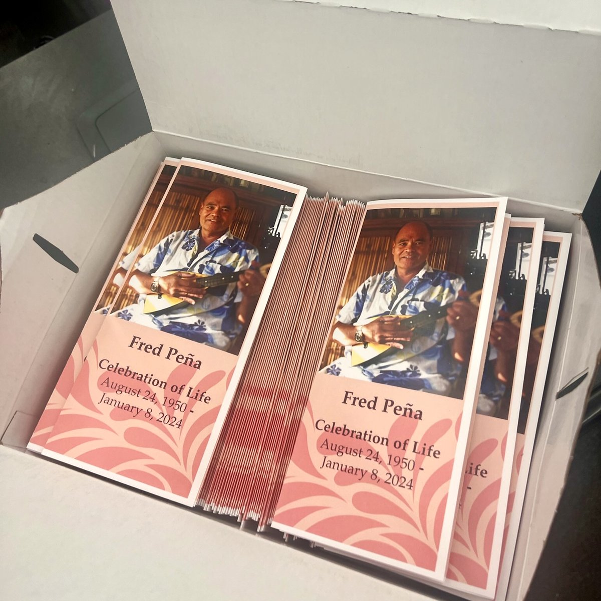 🌺 This past weekend we were blessed by an outpouring of love from all those closest to Fred - Ohana, friends, colleagues, and loved ones from a life well-lived by our friend. Thank you so much to all those who attended Fred's Celebration of Life.🤍