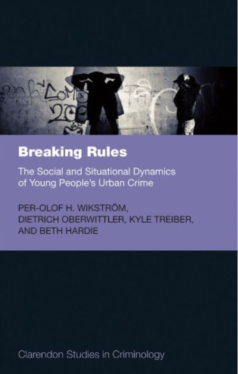 Character, Circumstances and Criminal Careers is a sequel to “Breaking Rules” (Wikström, Oberwittler, Treiber & Hardie, OUP, 2012), the first major book presentation of PADS+ research focusing on situational and ecological aspects of young people’s crime in adolescence.