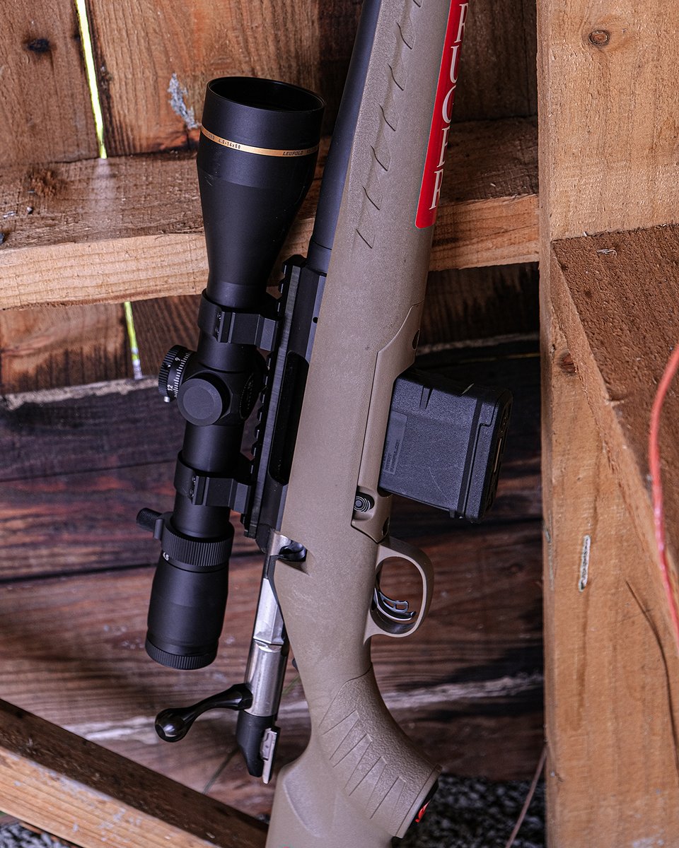 Rugged and Reliable🇺🇸

Rifle info here - hubs.la/Q02gqH5v0

#Ruger #RugerAmerican #RugerRanch #Rifle #BoltActionRifle #LeupoldOptics #LeupoldVX3HD #LeupoldCore #SellierandBellot #LeadFree #Hunting #DeerStalking #TargetShooting #PerstControl #VIKING