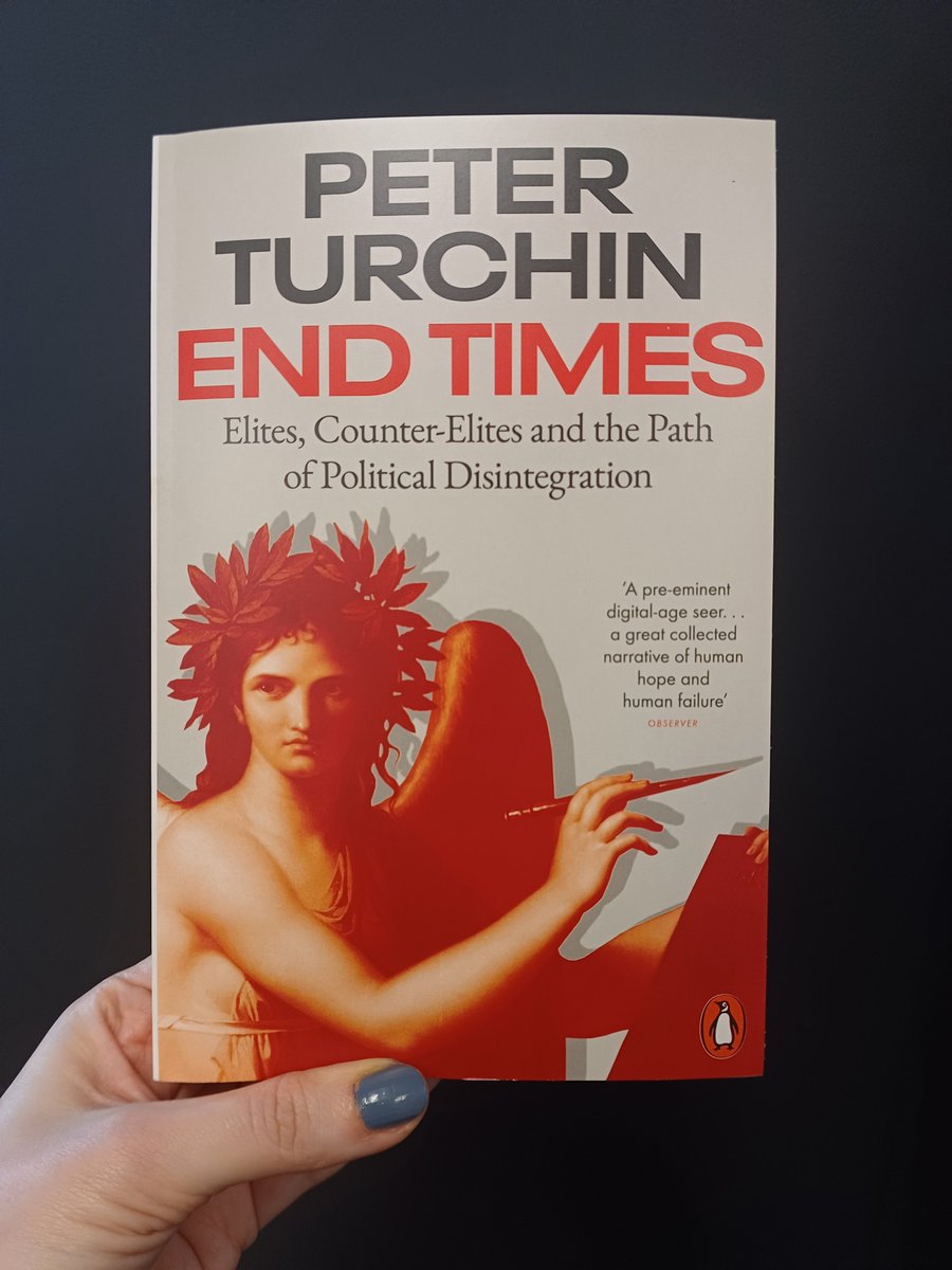 The Times thought book of the year & a Guardian book of the year, now in paperback, featuring the muse of history and coming soon to all good bookshops @Peter_Turchin
