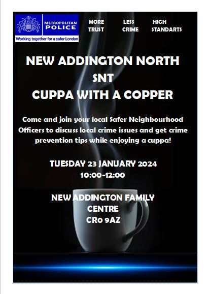 New Addington North Police tweet media