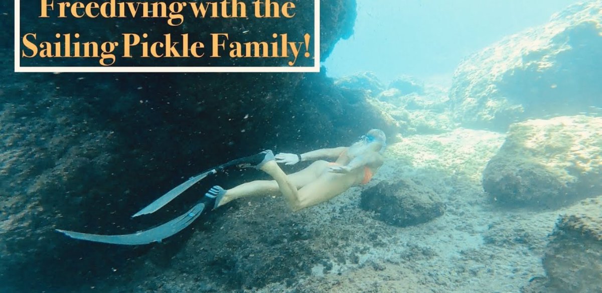 PickleSailing's tweet photo. Episode 178 on youtube now everyone, free diving and blue lagoons with sailing pickle family, don't forget to give us a thumbs up like and subscribe.
https://t.co/m38KhXMViW

#sailingpicklefamily #sailing #catamaran  #videophone  #download #greece https://t.co/gOJHX7YsHP