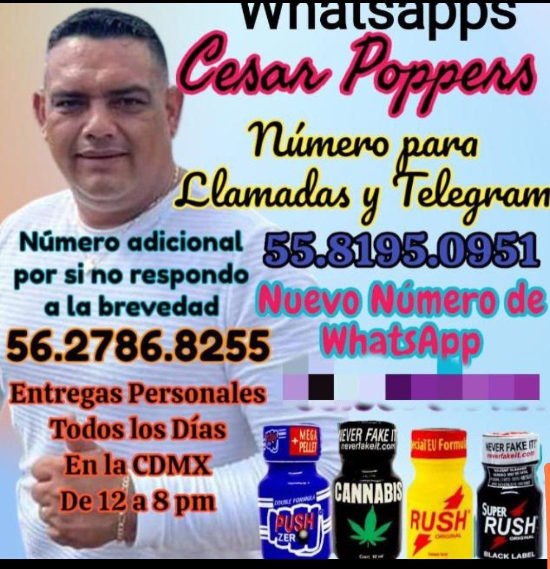 Poppers_mx1's tweet photo. #POPPERS PIDE EL DE TU AGRADO Contactanos #CDMX #MONTERREY
🌈César
WhatsApps 
https://t.co/dp1tPwiEim
https://t.co/34xeWVBnG7 
No encontraras mejor precio horarios D
 entregas Calidad Servicio
a🏠domicilio O cualquier estación de🚋metro
Envios a Todo🇲🇽🌈✈️ https://t.co/4FduIyX7m5