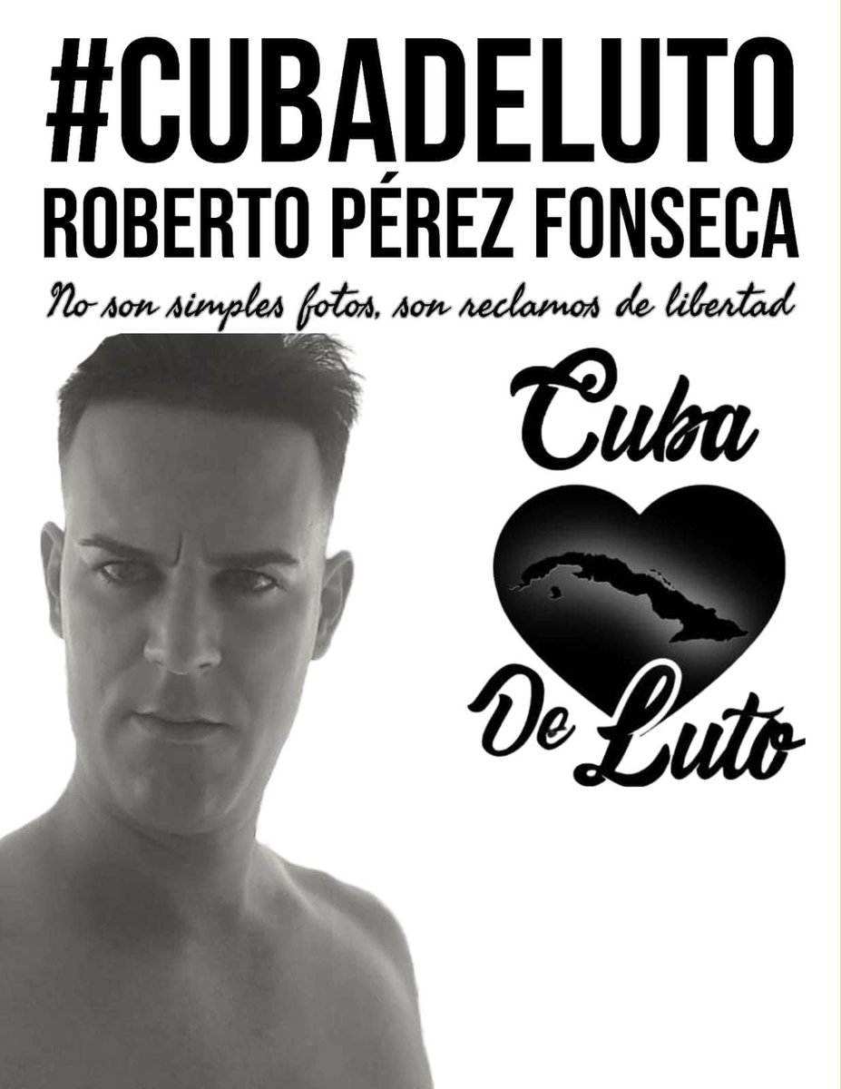 🚨Urgente🚨
Me acaban de avisar que mi hermano el preso político Roberto Pérez Fonseca está tirado en el suelo del dolor de las úlceras estomacales, que lleva días vomitando y que el la prisión donde lo tienen injustamente no hay ningún medicamento para darle y que no lo quieren