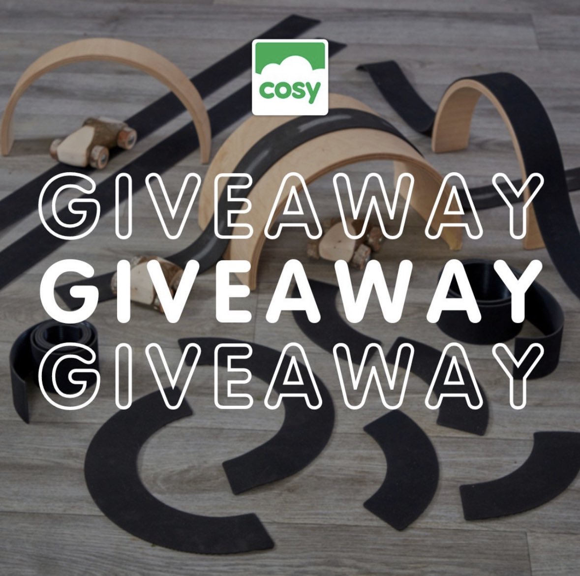 A ‘Just Because it’s Monday’ giveaway 😊

You could be in with a chance of winning a flexi-road set. 

You need to…
🌈 Follow
🌈 RT
🌈 Tag some friends 

Giveaway closes at 11:59pm on Sunday 21st January. 

Open to U.K. only. 

Good luck!

cosydirect.com/flexi-road-sys…

#bluemonday