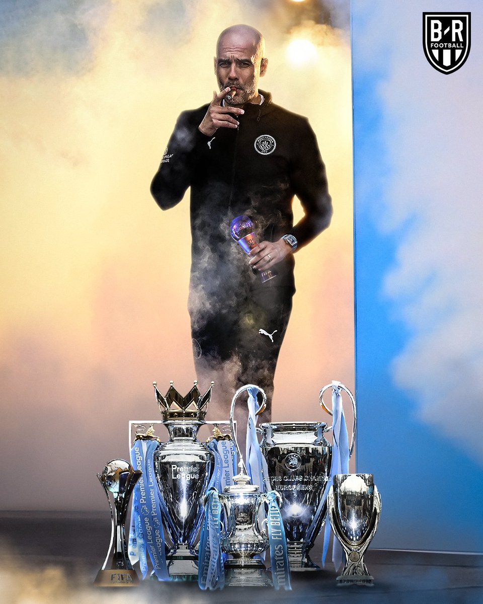brfootball's tweet photo. Pep Guardiola wins The Best Men’s Coach 😶‍🌫️ https://t.co/Rov1vqQe1m