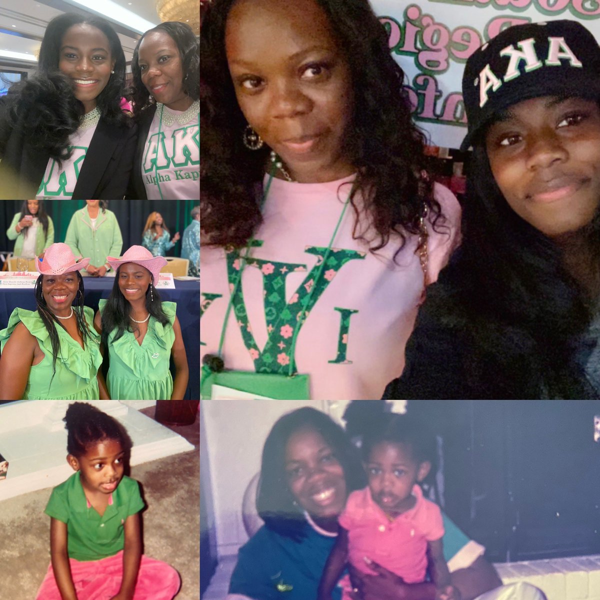 charapace08's tweet photo. One hundred sixteen years of “Service to All Mankind.” Happy Founders' Day to my sisters who proudly and boldly wear Salmon Pink and Apple Green.
#AKA1908 #PiMu #ULO #fall97 #legacy https://t.co/hQOkI4OfV8