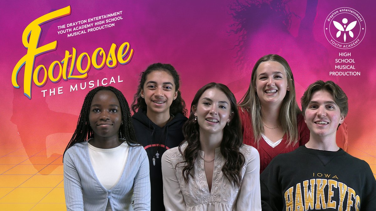 Drayton Entertainment Youth Academy’s production of Footloose lets high school students "cut loose", both on- and offstage! 

At the St. Jacobs Country Playhouse from February 14-25 only.

draytonentertainment.com/about/news-roo…