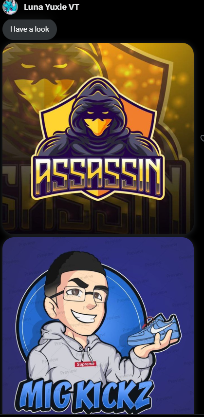 Fr3nchR0ast's tweet photo. Bringing back this post with more of that cringe "I'm a graphic designer and I could help your channel" stuff https://t.co/W6kYWDvI7s