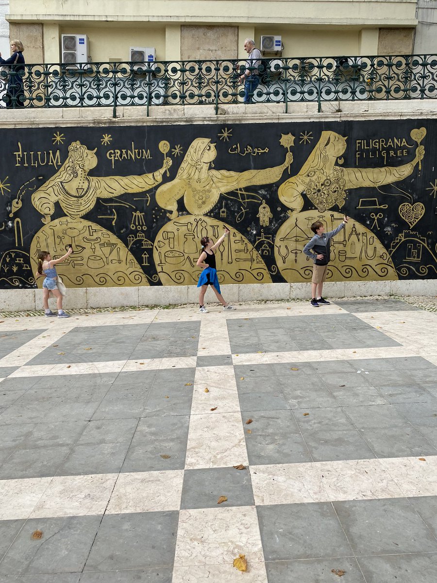 In Porto last Summer. Ancient verses Modern Day selfies! 😂