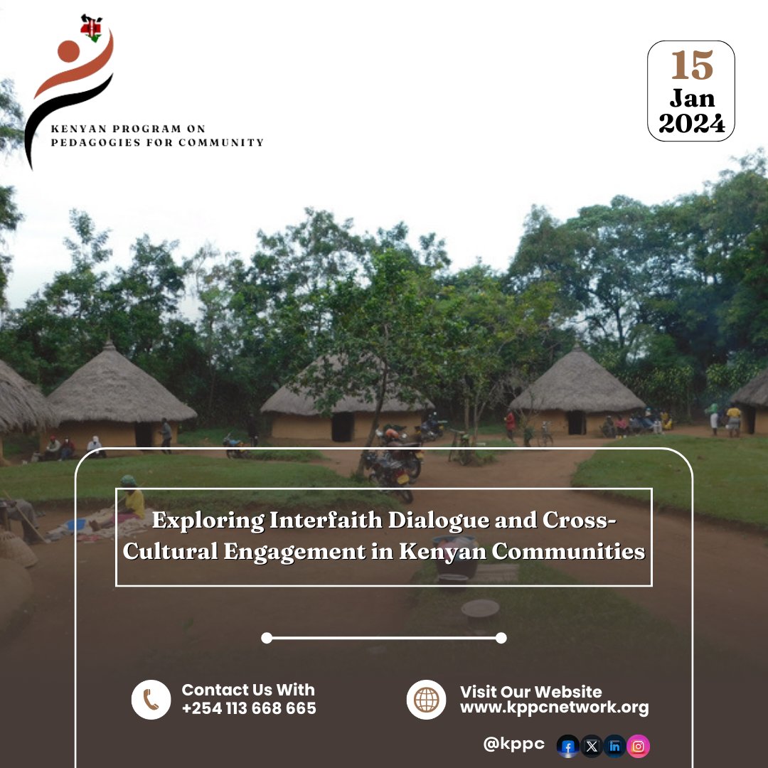 KppcOrg's tweet photo. As the first Kenyan Program on Pedagogies for Community nears, the KPPC team explores interfaith dialogue, cross-cultural understanding, and tribal belonging in diverse communities, aiming to enhance engagement with differences and religion. https://t.co/cI1meCIwzK