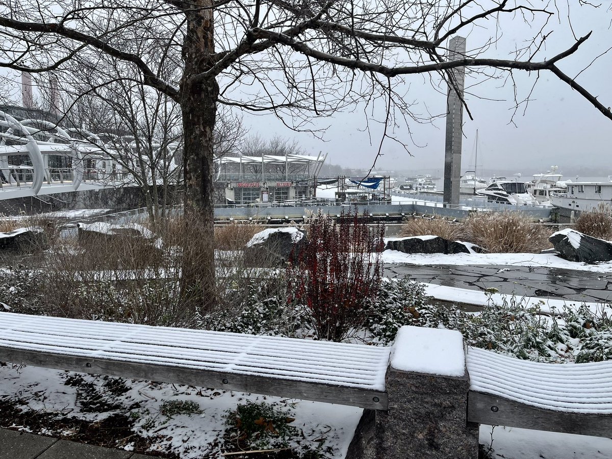 Some pretty, snowy views in Navy Yard! <a href="/capitalweather/">Capital Weather Gang</a> @CapitolRvrFront <a href="/TheYardsDC/">The Yards DC</a> <a href="/ChuckBell4/">Chuck Bell</a> <a href="/dougkammerer/">Doug Kammerer</a> <a href="/PoPville/">PoPville</a>