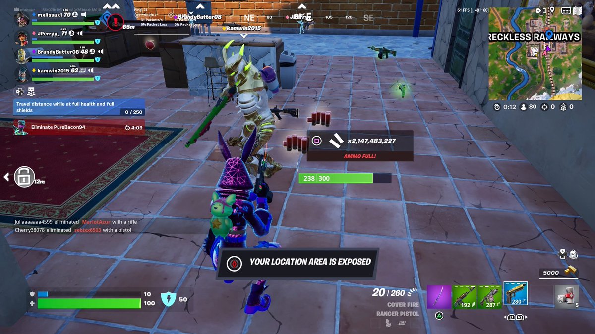 melibub444's tweet photo. i think i need more shotgun ammo🫣
#Fortnite #FortniteOG #FortniteFestival #FortniteClips #FortniteUnderground #FortniteCh4S4 #trending #gamergirl #gamer #girl #roomtoimprove #FortniteChapter4Season4 #ammo #maxammo #melibub444 https://t.co/pKOlLhYnjA