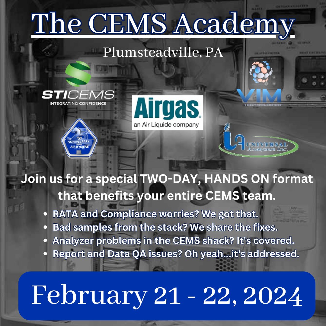 Our next CEMS Academy is scheduled for February 21st &amp; 22nd in Plumsteadville, PA.  For more information, visit TheCEMSAcademy.com.