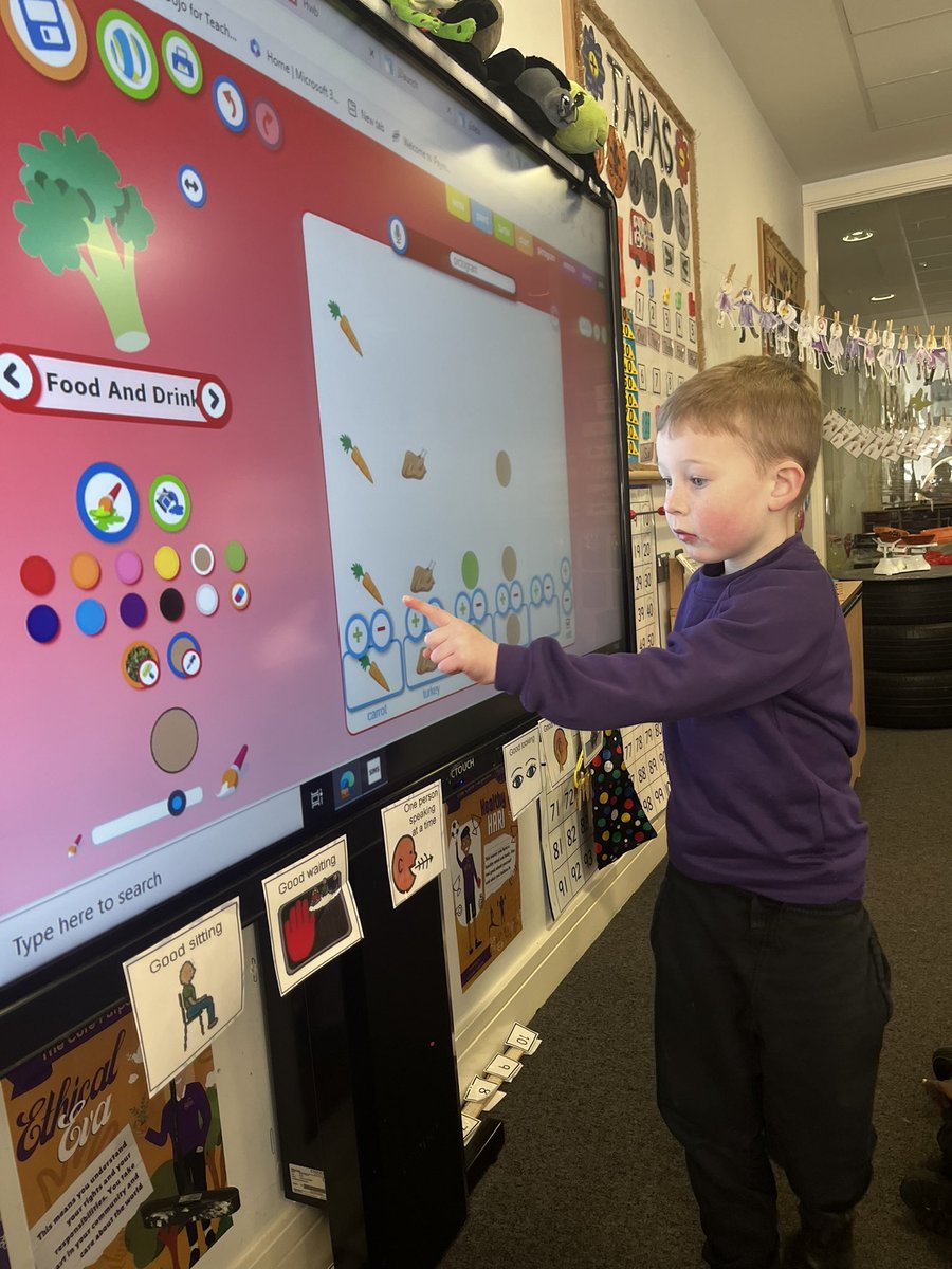MrsMLMaybank's tweet photo. We created pictograms too. We can answer questions about what food was liked the most and least too. Da iawn. @EFLC_Primary #J2E https://t.co/zYBWoHTSrB