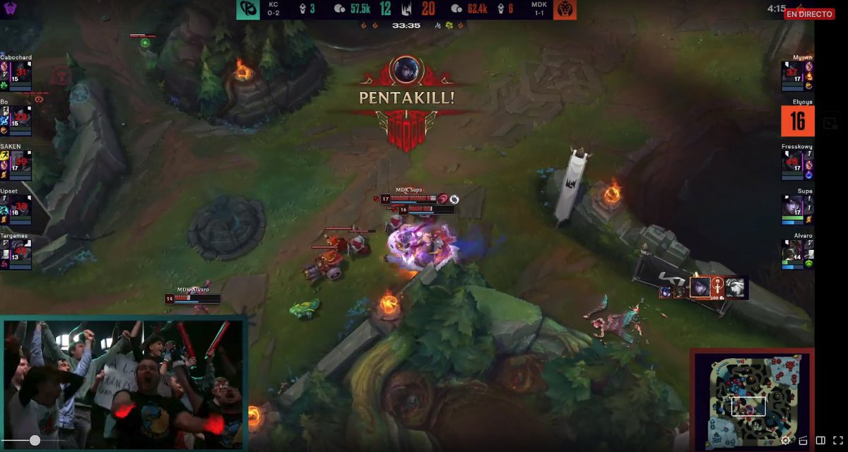Tier F?
PENTAKILL DE SUPA
