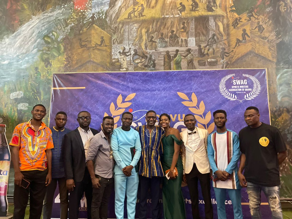 SWAG Ashanti representatives at the SWAG Awards