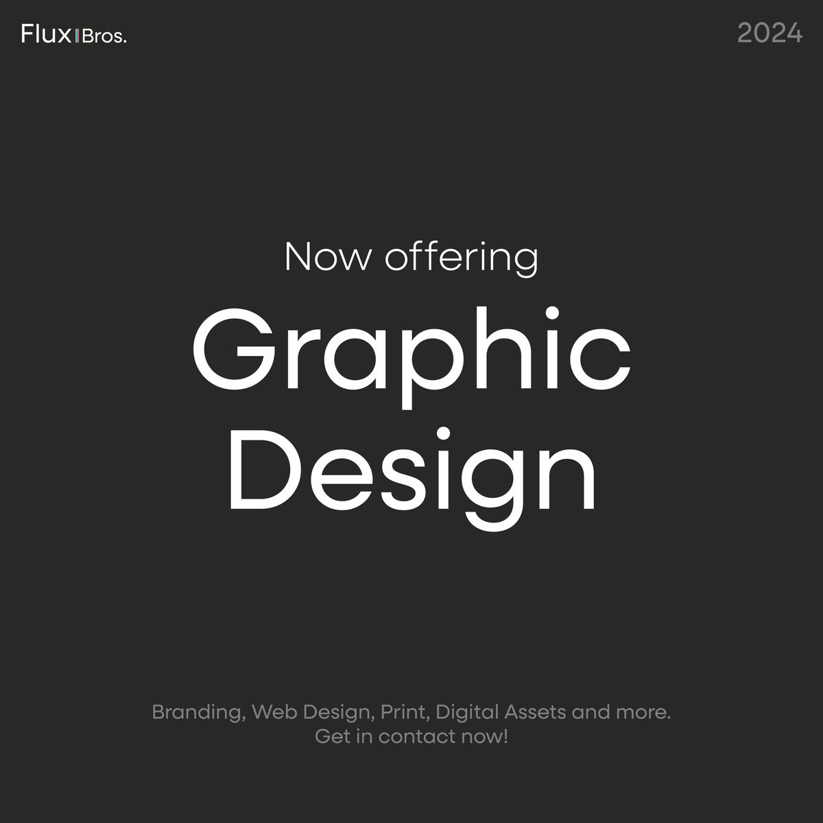 flux_bros's tweet photo. Now offering graphic design.

#graphicdesign #branding #webdesign #print #digitalassets https://t.co/i7vGToiQrU