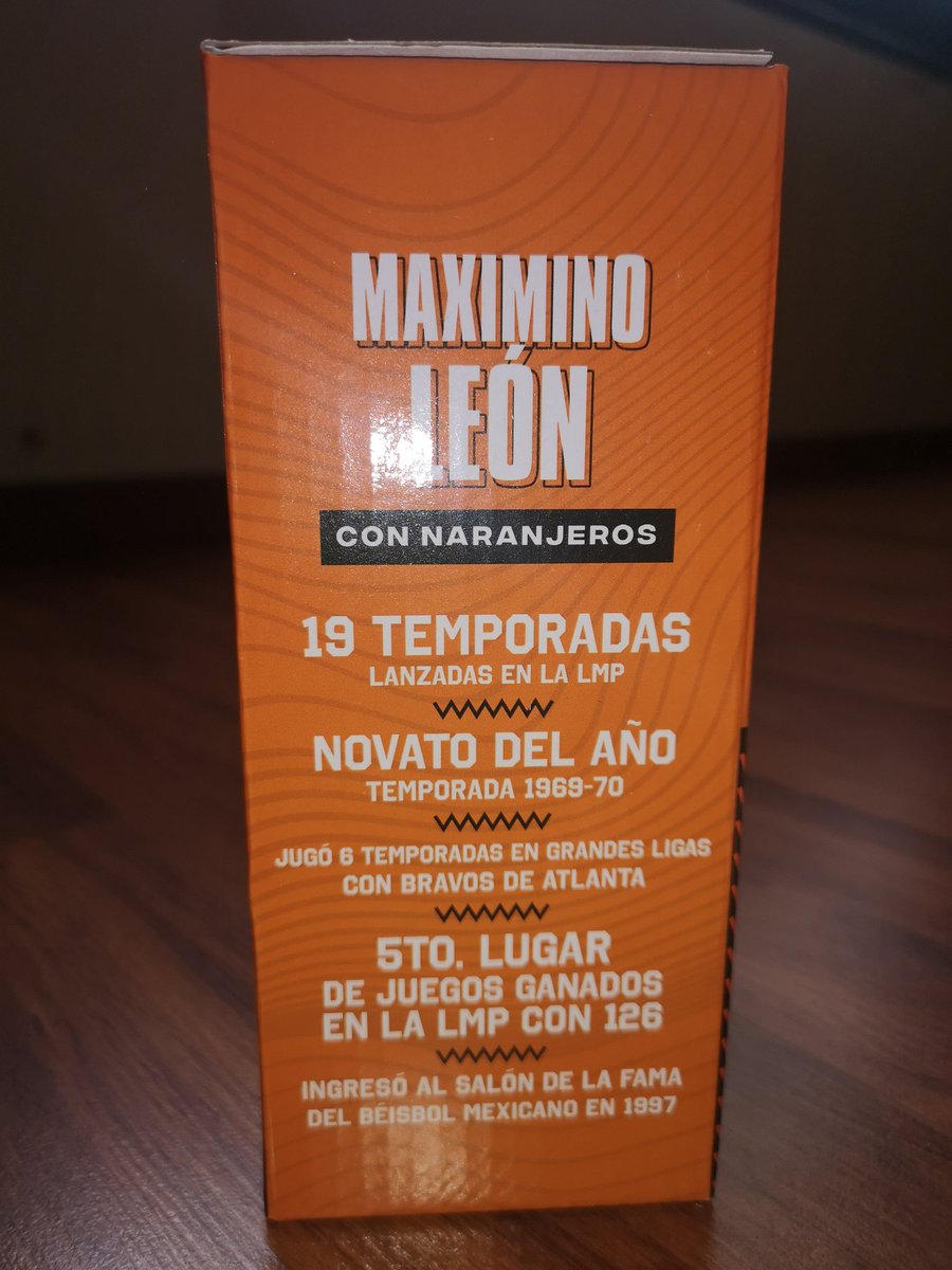 BeisNostalgia's tweet photo. 📢ANUNCIO DE GIVEAWAY📢

Vamos a rifar este bobblehead de Maximino León con los @ClubNaranjeros 

Todo lo que hay que hacer es:

1. Seguir a @BeisNostalgia 
2. Comentar "Max" en este post
3. RT a este post

El ganador será anunciado mañana a las 6pm (Centro de México) https://t.co/Yw2Www4qDB
