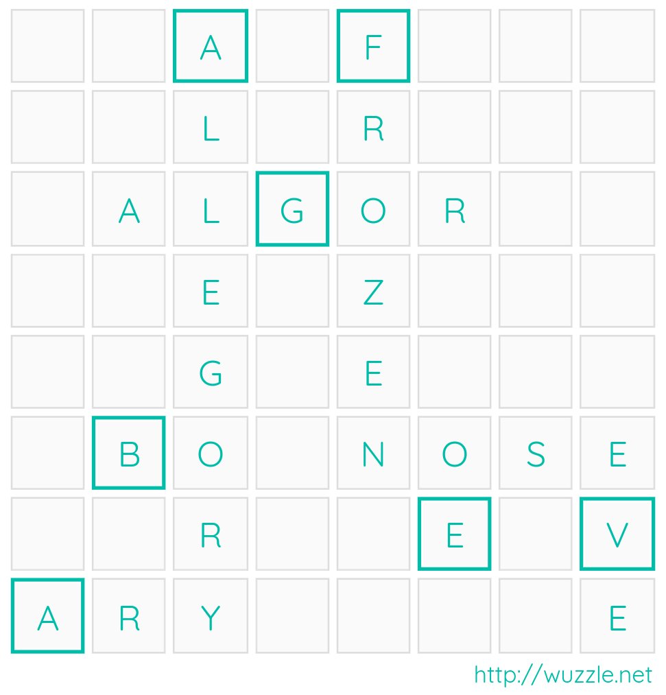 wuzzleGame's tweet photo. Puzzle of January 15, 2024

Can you solve the harder one? :)

https://t.co/FipWOrlgN6 #wuzzle #english #expertexpedition https://t.co/QbtCMw7nu4